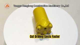 31mm 11 Degree Spherical Tooth Drill Bit  Cost Saving Taper Button Bit for Hard Rock Mining Tunne