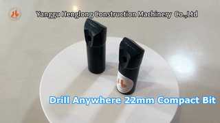 22mm Small Diameter Taper Rock Drill Bit  High Efficiency Drill Bit For Narrow Confined Spaces
