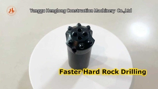 Révolutionnez votre forage ! Foret à dents sphériques balistiques 34 mm 7° pour hard rock
