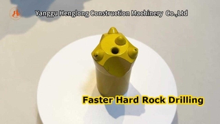 40mm 7° Carbide Button Bit, Superior Penetration for Tough Hard Rock Drilling Operations