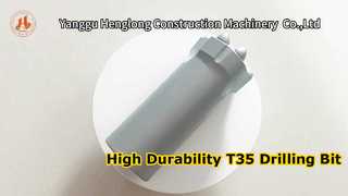 High Durability 54mm T35 Thread Button Bit – Parabolic Tungsten Carbide Buttons for Rock Drilling
