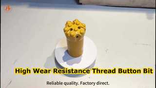 Thread Button Bit