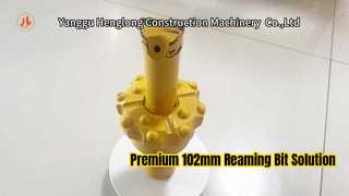 R32 40mm 102mm 12° Reaming Bit With Pilot Adapter Premium Rock Drilling Reaming Tools